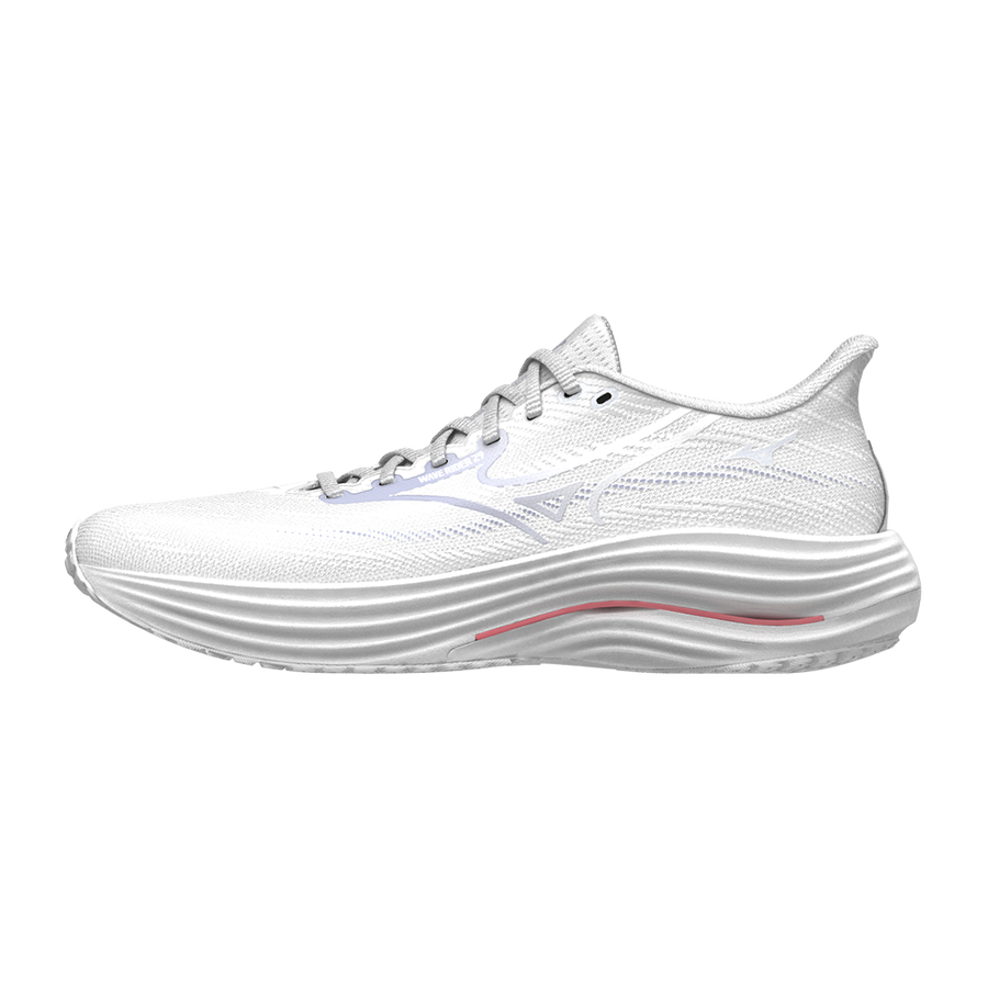Mizuno WAVE RIDER 29 White/Icelandic Blue/Striking Coral